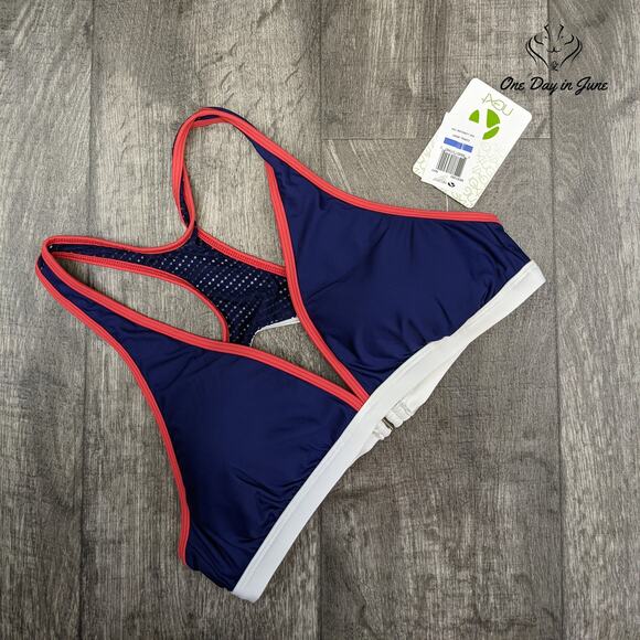 Next Longline Bikini Top Swimsuit Size XL - Picture 3 of 4